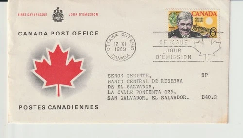 CANADA, 1969 Stephen Leacock  FDC / 2383