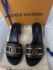 Louis Vuitton Monogram Logo Mules Size 38 — photo 1