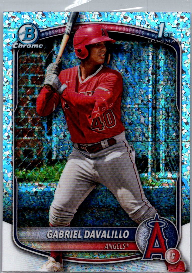 2025 Bowman Chrome #BCP-178 Gabriel Davalillo Prospects Mini-Diamond