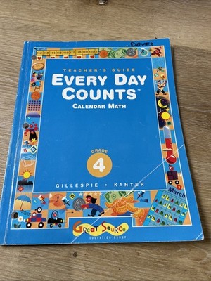 Every Day Counts: Teacher's Guide Grade 4 - Paperback By Great Source - GOOD