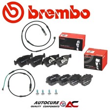 PER BMW SERIE 5 520D M SPORT MK6 F10 PASTIGLIE FRENO ANTERIORI E POSTERIORI BREMBO