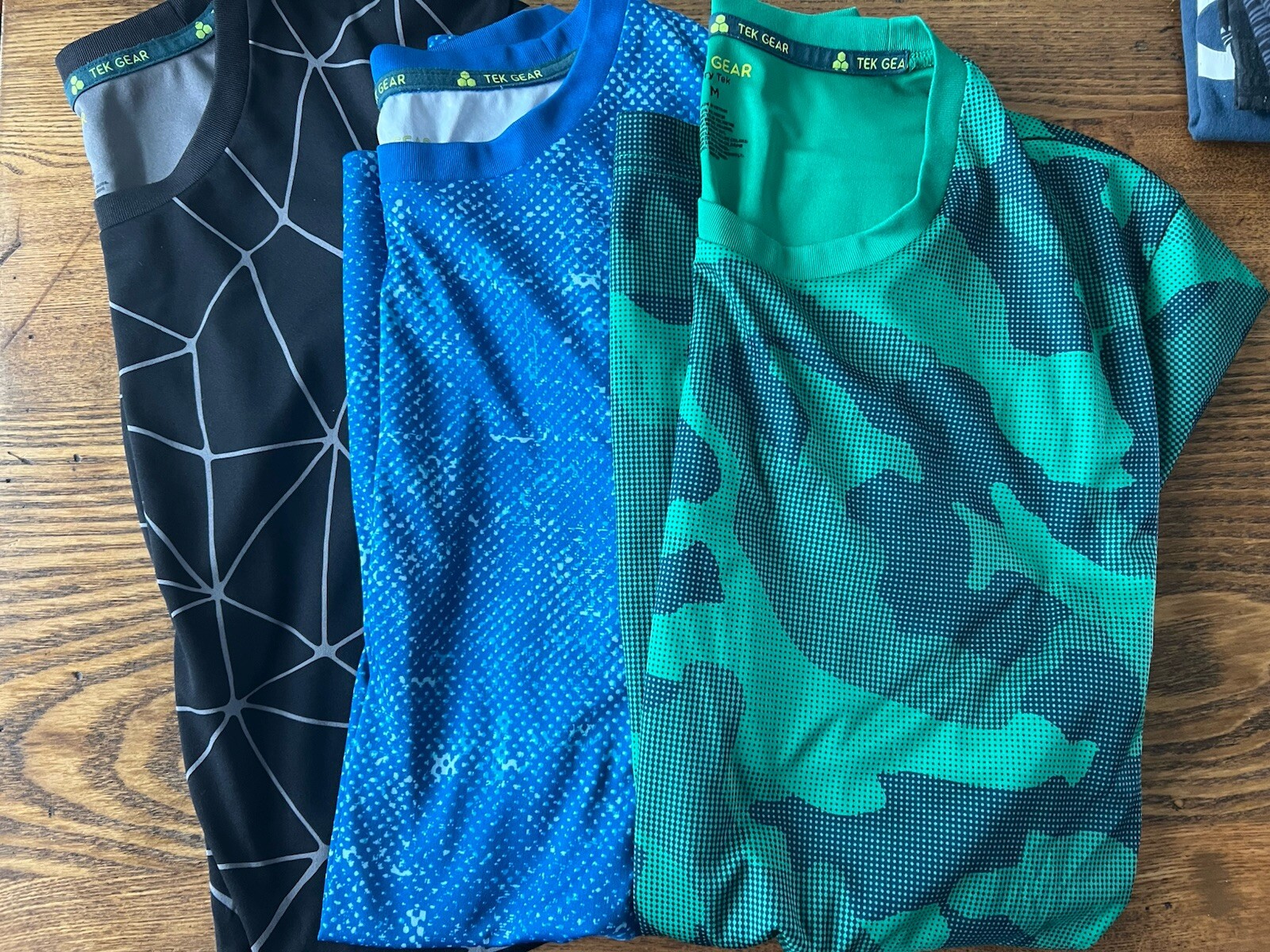 Men’s Tek Gear Dry Tek Shirts Lot Of 3 - image 1