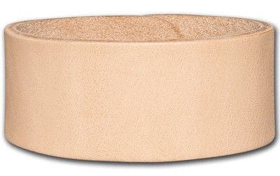 Lederarmband 32MM Naturell aus Vollrindleder mit Druckknopfverschluss