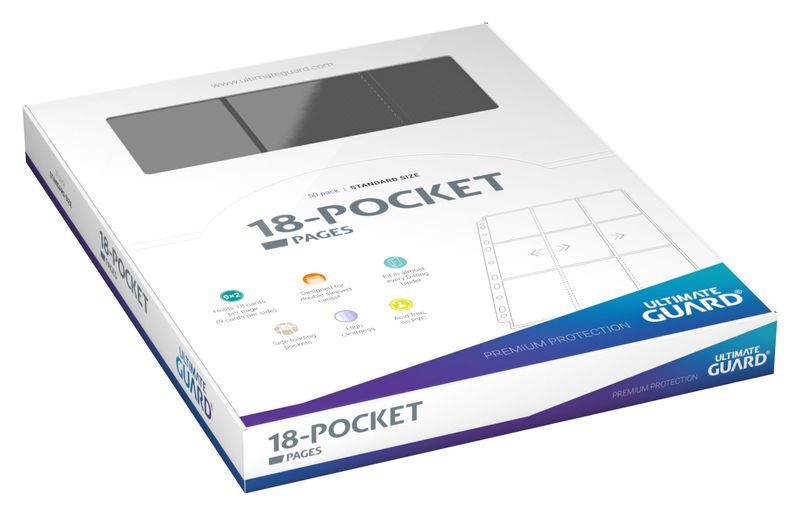 Ultimate Guard 18-pocket Pages Side-loading (50 Stück)