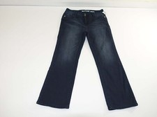 Wallflower Women's Luscious Curvy Fit Jeans Size 16 Regular NWT Dark Blue 16R