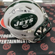 Robbie Anderson Signed New York Jets Speed Mini Helmet Autographed JSA