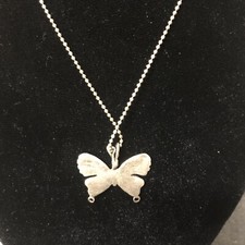 Sterling Silver Butterfly Necklace