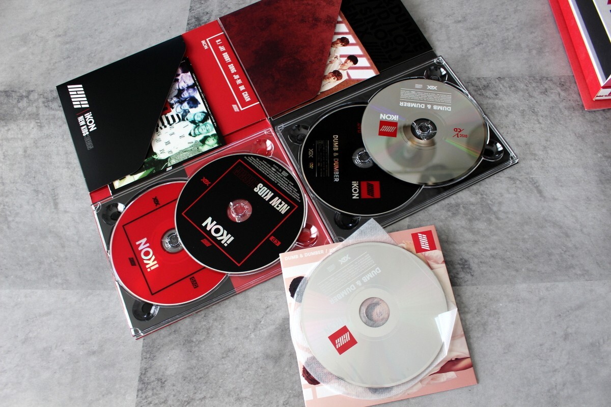 iKON CD アルバム セット SET x12 iKON Japan CD DVD Blu-ray Dumb&Dumber Welcome back