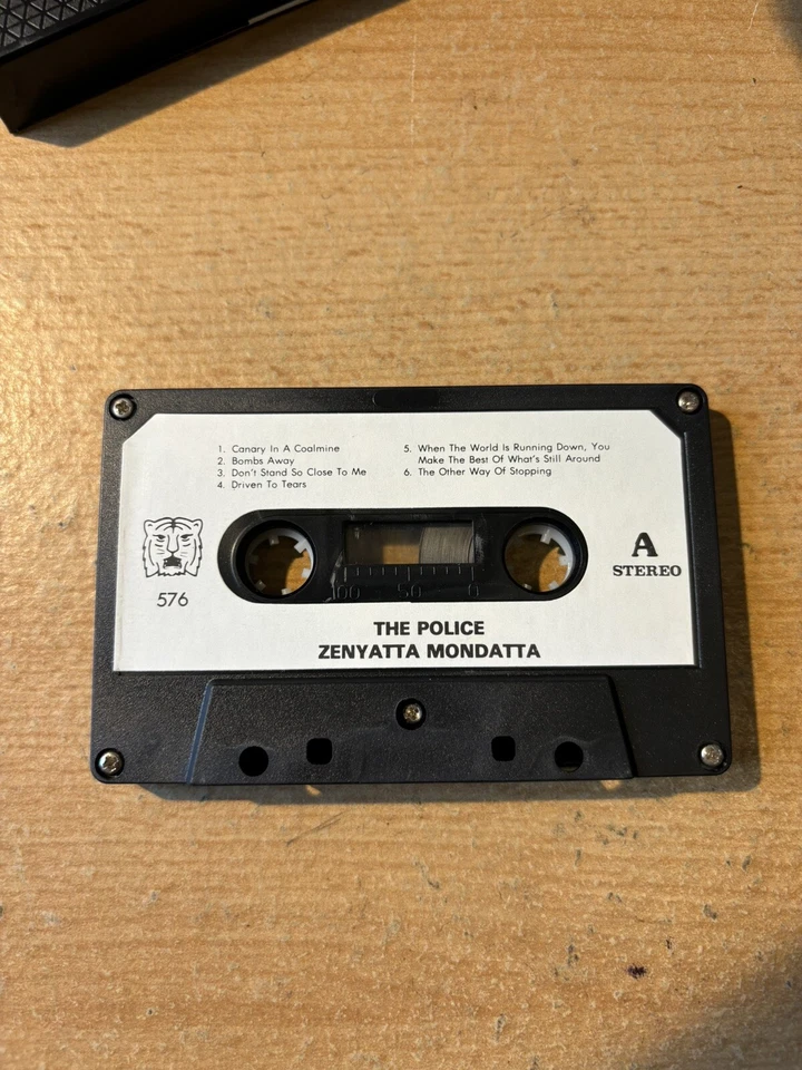 THE POLICE * ZENYATTA MONDATTA * RARE CASSETTE ALBUM MADE IN INDONESIA TIG 576 - Image 4 of 4