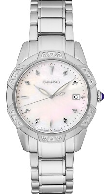 Seiko Diamond Collection SKK727 33mm Women's Watch - Mother