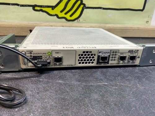 Overture HN408-CP-1E High-Speed Ethernet Modem inc PSU Rack Mountable UK #5i - Picture 2 of 3