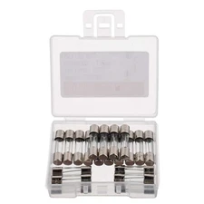 5x20mm 20A 20amp 250V 0.2 x 0.78 Inch F20AL250V Fast-Blow Glass Fuses Pack of 20