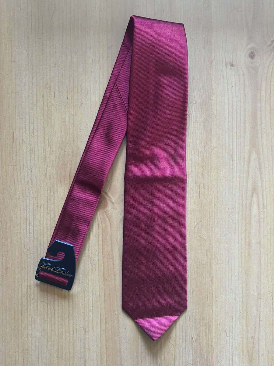 Brooks Brothers ALL SILK ネクタイ USA製 USED Brooks Brothers Woven in England Blue Repp Regimental Stripe
