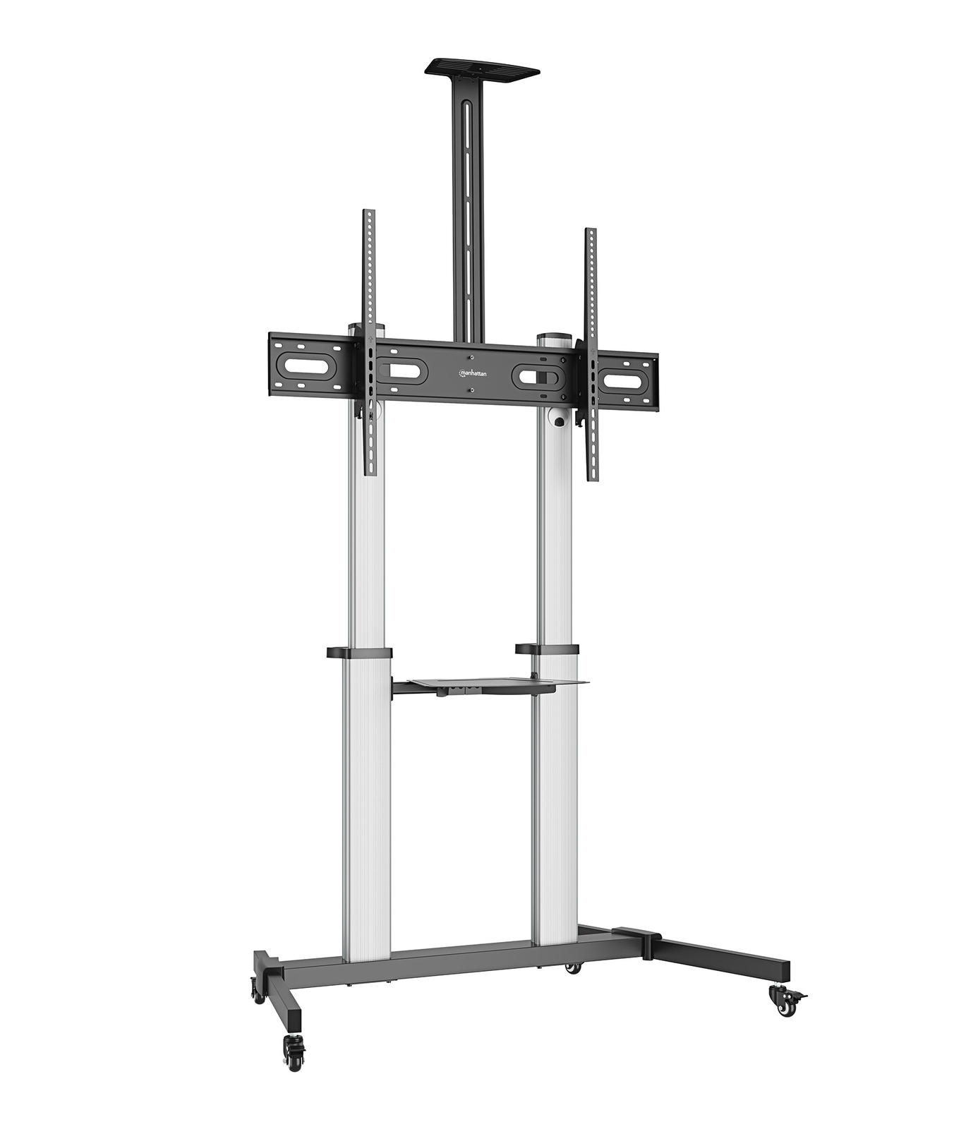 Manhattan Supporto a Pavimento Trolley TV LCD/LED/Plasma 60-100''