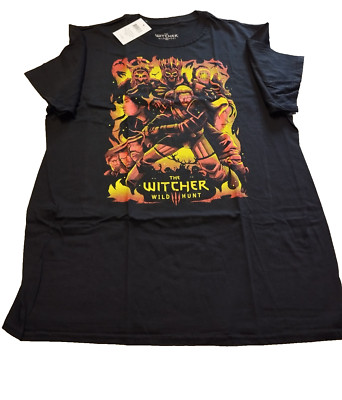 The Witcher 3 Heroes and Monsters - T-Shirt - Premium Shirt XL Neu OVP *