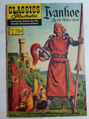 Classics Illustrated Ivanhoe #2 - Good/Very Good - HRN 142