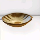 Vintage Frankoma Pottery Oval Serving Bowl 201 Sandstone Color 9.25" Long