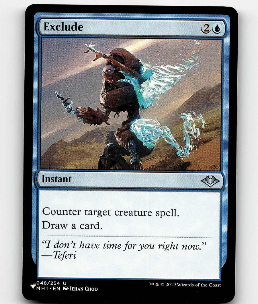 best cards in mtg mystery booster MTG Exclude Mystery Booster - Modern Horizons 048/254 Regular Uncommon