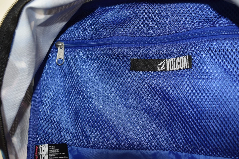 Volcom Schooly V Mochila Bolso de Mano Multicolor ¡Nuevo! Nuevo con etiquetas Foto 4 de 4