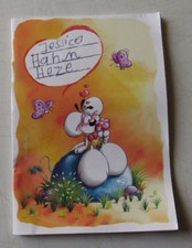 diddl  diddlina  Schreibheft DIN A7 mit Schme...