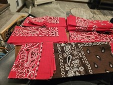 6 Vintage Hav-A-Hank Bandanas Handkerchiefs Usa Large 5 