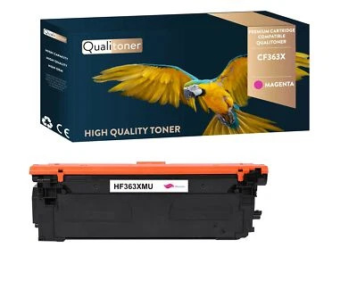 Toner pour HP CF363X Compatible (Magenta) x1 QUALITONER - Photo 1/4