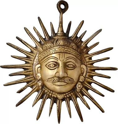 Lord Surya Dev Sonne Gott Idol Statue Pooja Worship Spirituell Geschenk