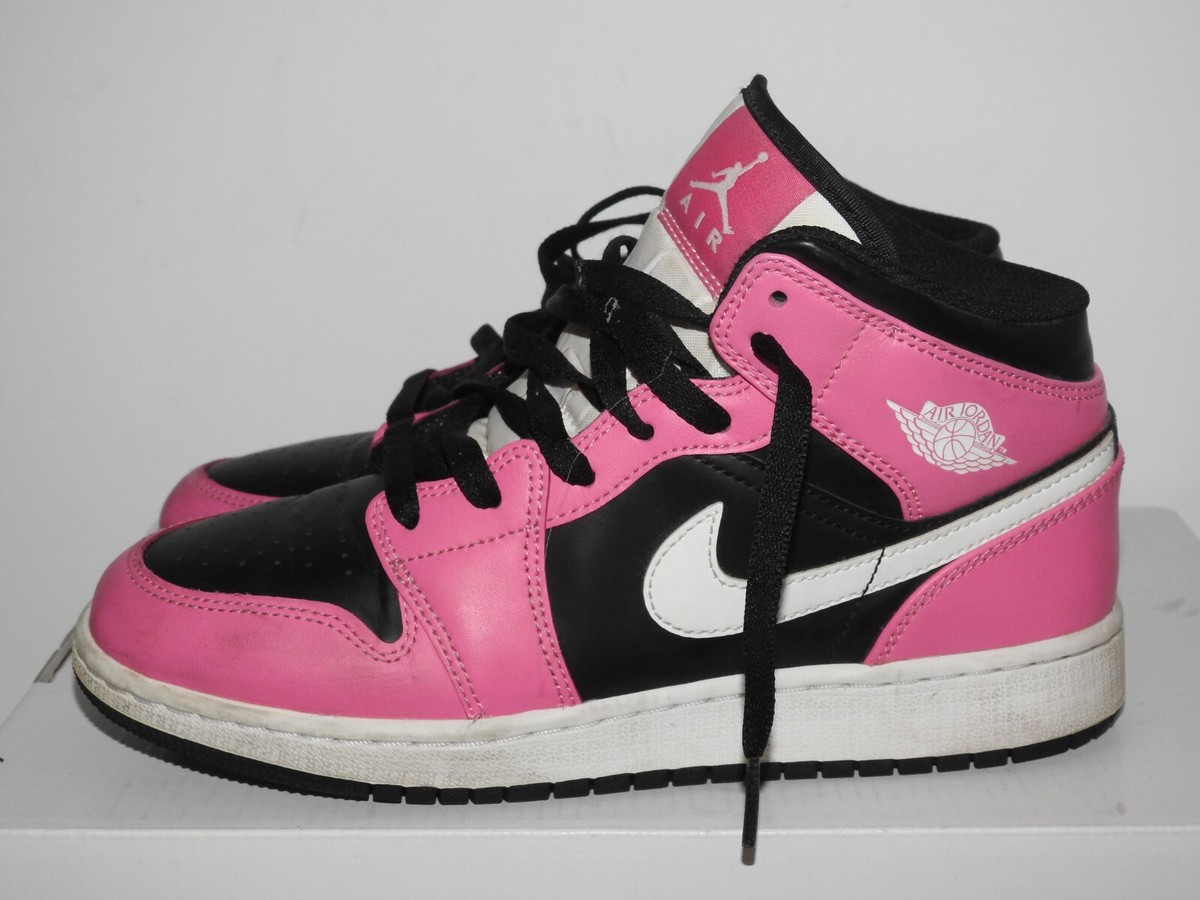 Nike Air Jordan 1 シューズ(女性用) NIKE AIR JORDAN 1 RETRO GS Girl Youth Sneakers Pinksicle