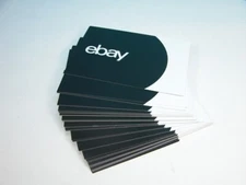 50 eBay Branded THANK YOU CARDS 5 1/2" x 4"  Business Note Postcards