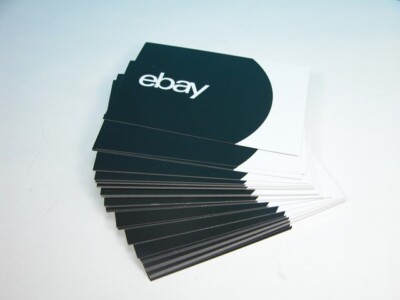 50 eBay Branded THANK YOU CARDS 5 1/2'' x 4''  Business Note Postcards