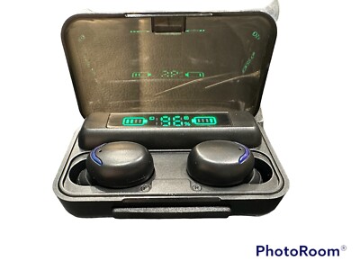 Earbuds, Bluetooth Earbuds Black And White TWS Wireless Earbuds