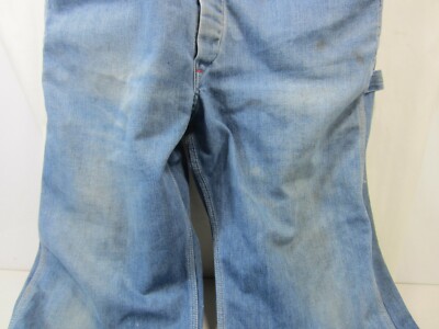 Vintage Big Mac Denim Square Back Overalls | eBay