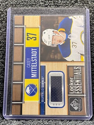 2018-19 SP Game Used - Locker Essentials Jersey - #LE-MI Casey Mittelstadt