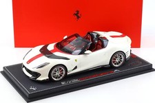 1:18 BBR Ferrari 812 Competizione A Aperta Bianco Italia Matt - Limited 70 Pcs.