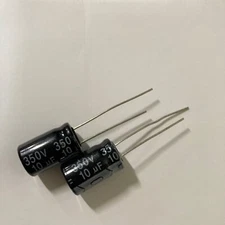 new 2pcs TCL RCA Hisense LED LCD TV Main Board Capacitors 10uF 350v