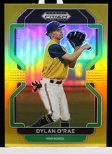 2022 Panini Prizm Draft Picks Dylan O'Rae Gold Prizm #01/10 PDP102