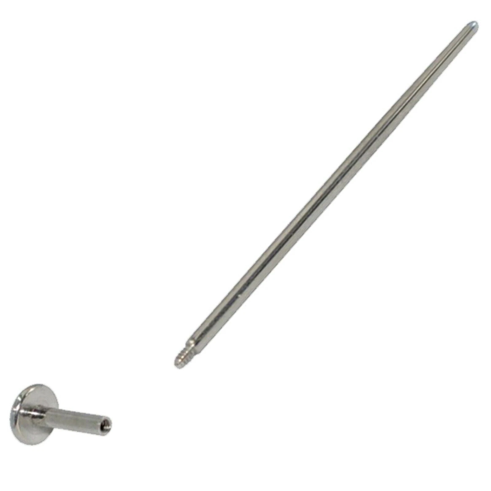 Titanium Piercing Taper Insert Pin 16g 18g 20g Internally Threaded Jewelry - product detail image 14