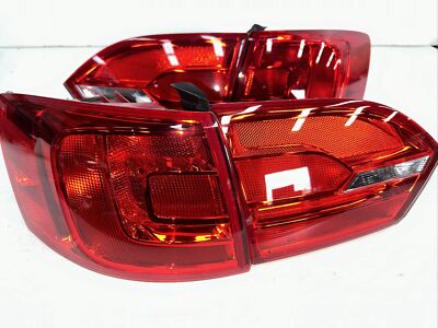 2011-14 VW JETTA SEDAN REAR TAIL LIGHTS COMPLETE FACTORY SET OEM   
