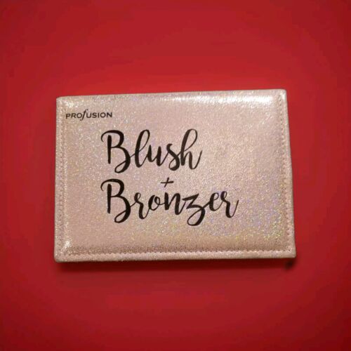 Profusion Blush & Bronzer Set Light Bronze 8 Tones 3 Size Brushes with Mirror
