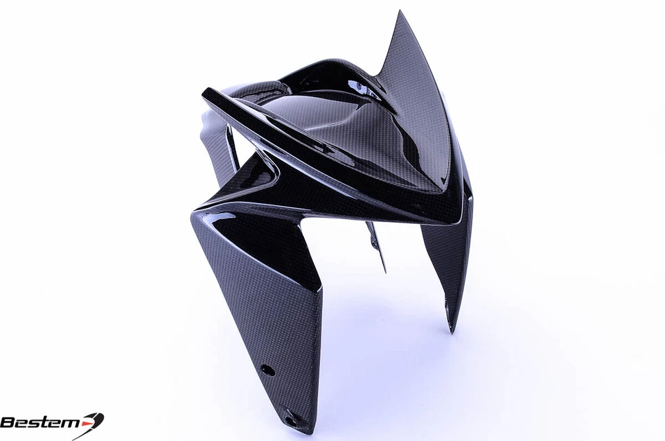 MV Agusta Rivale 800 100% 碳纤维前轮胎挡泥板挡泥板罩 — 第 2/4 张图片