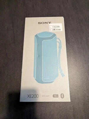 Sony SRS-XE200 Haut-Parleur Bluetooth Portable - Bleu - Photo 1/2