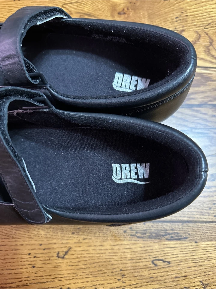 Drew Bloom II Black Mary Jane Women's Shoes Size 9 1/2 W  Style 14353 - Image 3 of 4