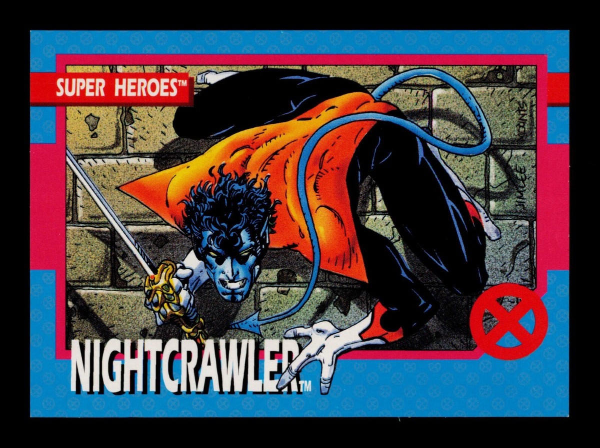 Nightcrawler 6 Super Heroes Marvel X Trading Card TCG CCG | eBay
