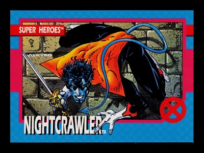 Nightcrawler 6 Super Heroes Marvel X Trading Card TCG CCG | eBay