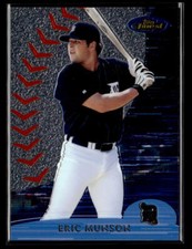 2000 Finest #99 Eric Munson Card Detroit Tigers
