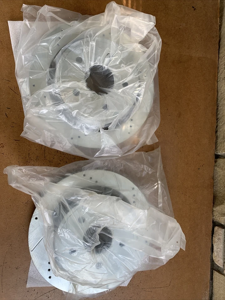 2002-2010 Dodge Ram 1500 conjunto de 2 rotores de freio traseiros AR8752XL AR8752XR - Imagem 2 de 4