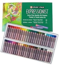 Sakura Cray-Pas Expressionist Oil Pastels - 10 x 71mm - 50 Set