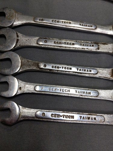 Vintage 10 Pc. Cen-Tech Combination Wrenches - Metric - Japan - Picture 4 of 7