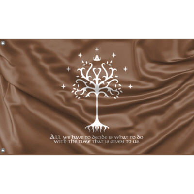 Gondor Tree, LOTR Flagge/Fahne Unikales Design 90x150 cm, Herg. in EU