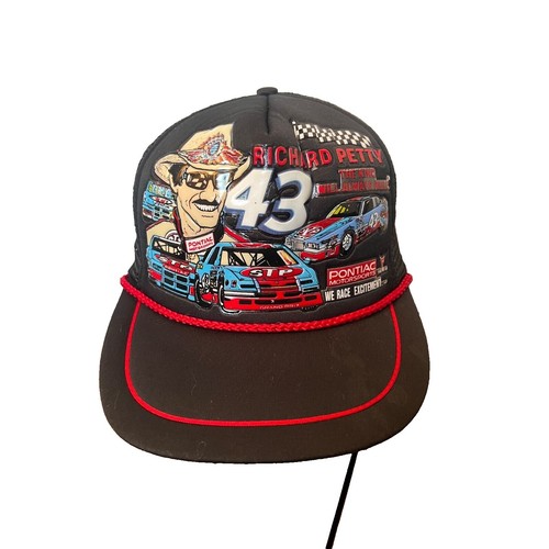 Richard Petty Signed STP NASCAR Hat | Autographed In Person at Petty’s Garage VINTAGE Richard Petty Signed Autographed STP Hat Cap Nascar  main image 3